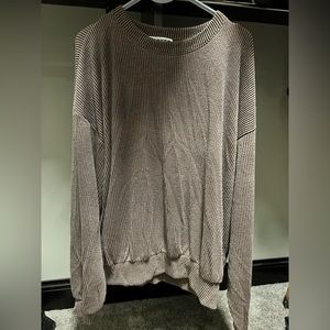 BUCKETLIST Oversized shirt- size small but would fit up to size XL!